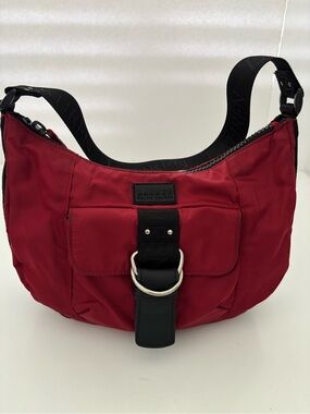 Lauren Ralph Lauren Red Tote Bag